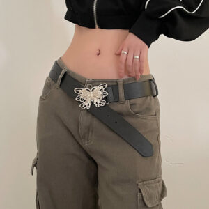butterfly buckle belt