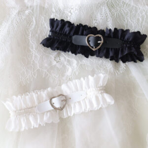 lolita heart garter