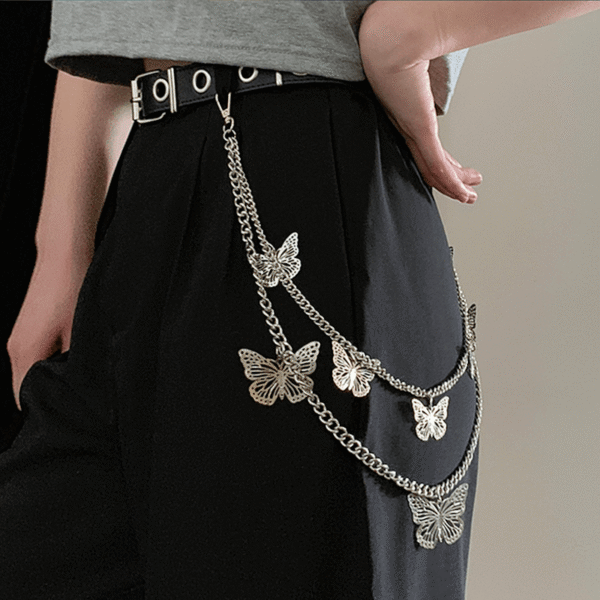 butterfly waist chain brooch - Image 6